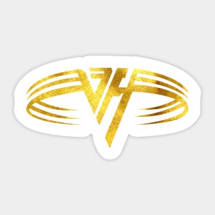 Van Halen Gold Sticker